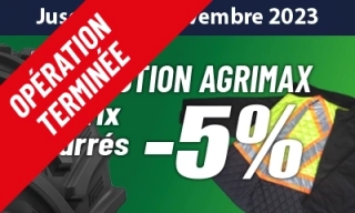 Opération Agrimax à prix barrés et vestes BKT